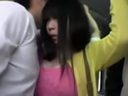 巨乳妹搭上性愛巴士